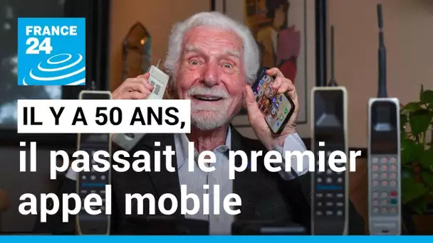 Il y a 50 ans, Martin Cooper, l'inventeur du téléphone portable, passait le premier appel mobile