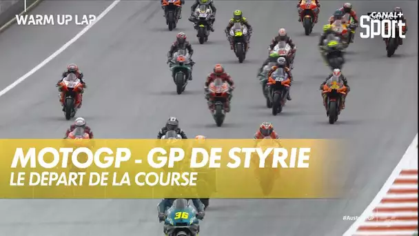 Le départ de la course - GP de Styrie MotoGP