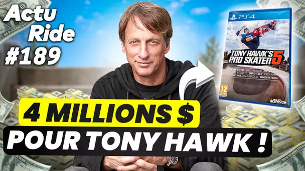 Tony Hawk dévoile sa fortune ! Nouveau vocabulaire dans le surf ! Polémique à la fédération de ski!