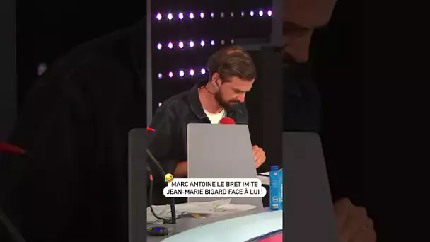 Marc Antoine Le Bret imite Jean Marie Bigard face à lui !