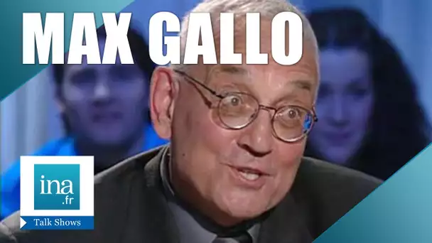 Max Gallo : "L'interview nulle" de Thierry Ardisson | Archive INA