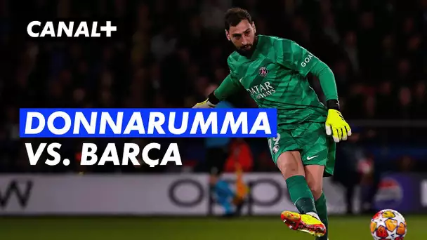 Le match de Donnarumma face au Barça - PSG / FC Barcelone - 1/4 de finale aller de Ligue des Champio