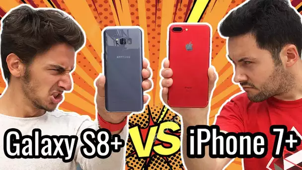 iPhone 7 Plus VS Galaxy S8 Plus : LE GROS CLASH !