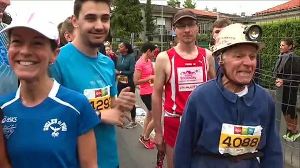 A 81 ans, il court le Marathon d’Albi en habit de mineur