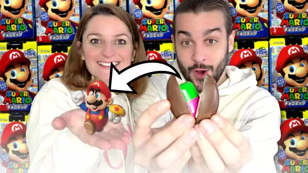 DES KINDER SURPRISE SUPER MARIO JAPONAIS NINTENDO ! FURUTA SUPER MARIO