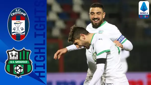Crotone 1-2 Sassuolo | Caputo Penalty Secures Away Win for Sassuolo | Serie A TIM