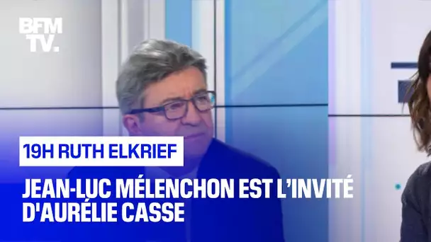 Jean-Luc Mélenchon face à Aurélie Casse