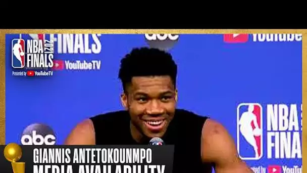 Giannis Antetokounmpo #NBAFinals Media Availability | July 19th, 2021