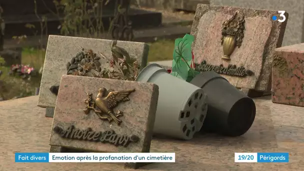 Émotion après la profanation d'un cimetière à Moulin-Neuf