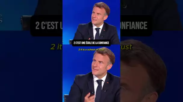 French president Macron responds to my question ! 🇫🇷