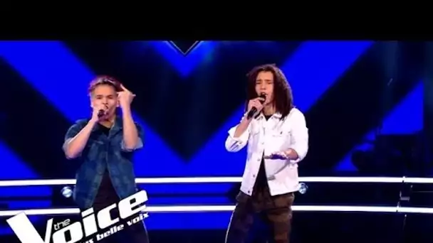 MC Solaar - Sonotone | Geoffrey et Arezki | The Voice 2019 | Battle Audition