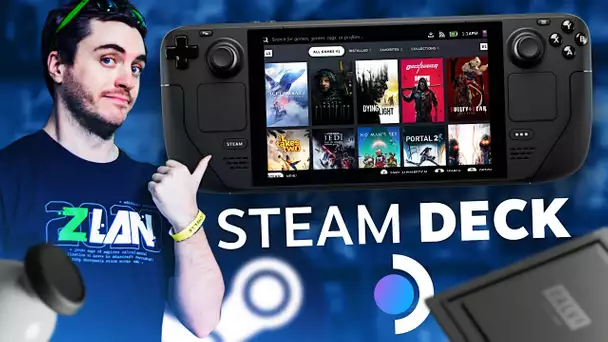 UNBOXING DU STEAM DECK ! (découverte, prise en main, ...)