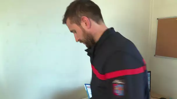 Angers : les sapeurs-pompiers testent les caméras piétons pour leur sécurité