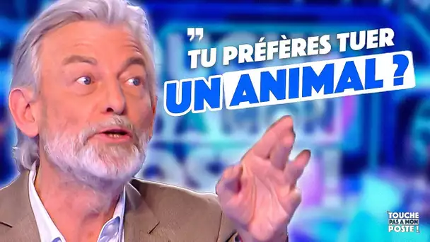 Gilles Verdez contradictoire dans sa CAUSE ANIMALE