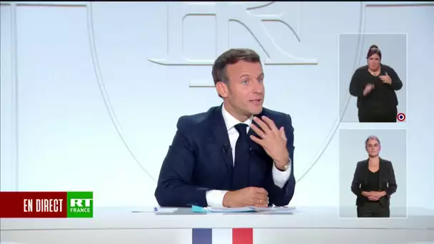 E. Macron : «Je me félicite que nous ayons été parmi les premiers pays à rouvrir nos classes»