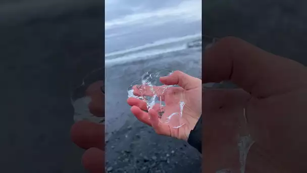 Je n’ai jamais vu de la glace aussi pure ! #shorts