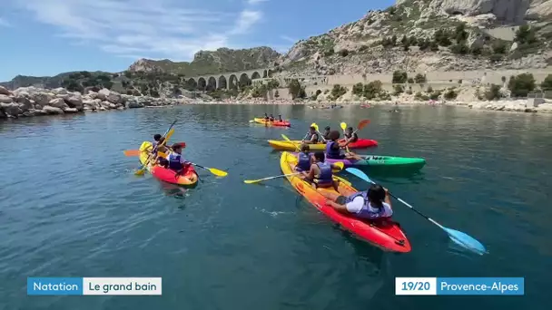 L'association le Grand Bleu initie les jeunes marseillais à la natation