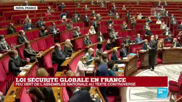 France : l'Assemblée donne un premier feu vert au texte controversé sur la "sécurité globale"
