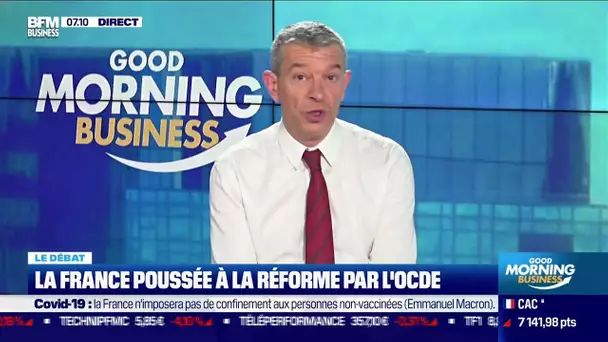 Le débat  : La France poussée à la réforme par l'OCDE