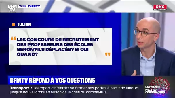 Les concours de recrutement des professeurs des écoles seront-ils déplacés ?