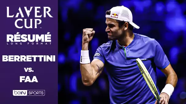 Résumé : Avec Berrettini, l'Europe repasse devant le Monde !