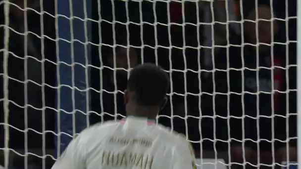 La frappe lointaine de Nuamah qui trompe Donnarumma face à Paris !