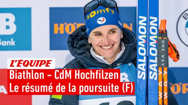 Biathlon 2022 - Une course quasi-parfaite signée Julia Simon pour s'offrir la poursuite d'Hochfilzen