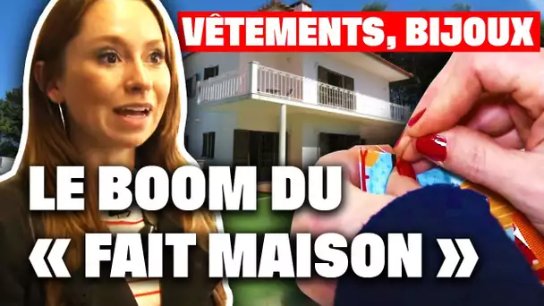 Vêtements, bijoux : le boom du "fait maison"