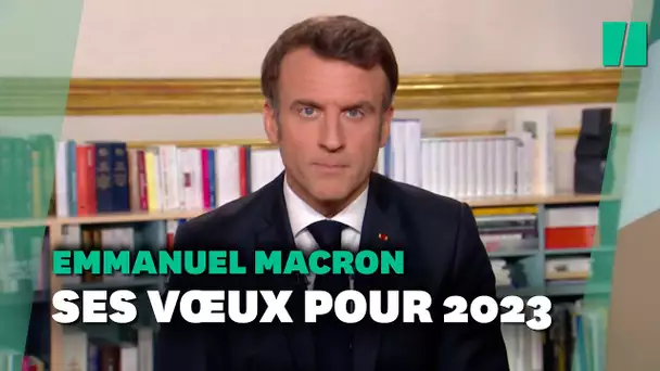 Pour ses vœux 2023, Macron fait un discours de politique générale