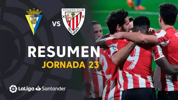 Resumen de Cádiz CF vs Athletic Club (0-4)