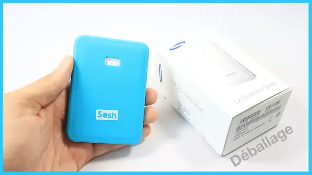 Déballage du Domino Sosh Samsung (Unboxing), accéder à la 4G partout où vous êtes
