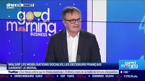 François Miquet-Marty (Viavoice) : Le moral des décideurs chute, mais ne s'effondre pas