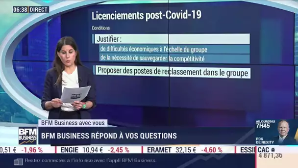 Licenciements économiques pour une entreprise en difficulté: ce qu'il faut savoir