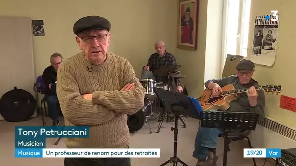 Carnoules : une école de musique pour séniors animée par Tony Petrucciani