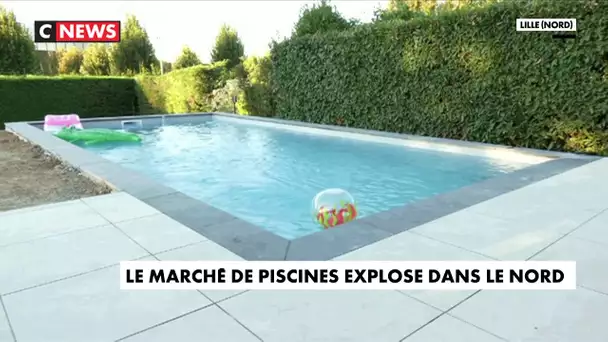 Chaleur : le marché des piscines explose dans le nord