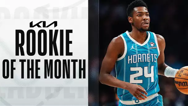 Brandon Miller's January Highlights | Kia NBA Western Conference Rookie of the Month #KiaROTM