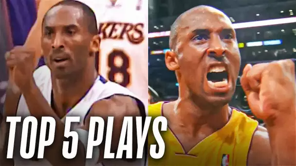 Kobe Bryant’s Top 5 Career Plays: #8 & #24 💜💛