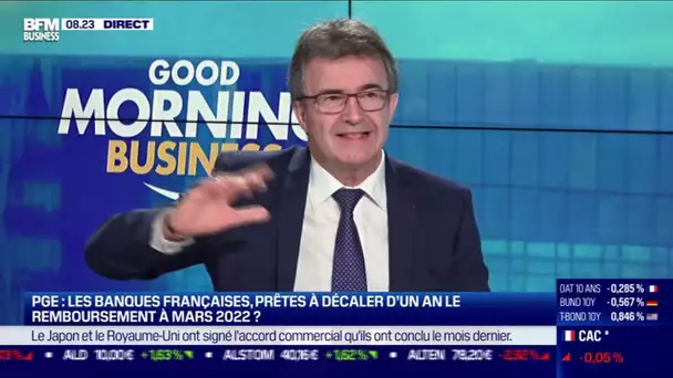 Philippe Brassac (Crédit Agricole) : Vers une menace de rechute de l'économie française ?