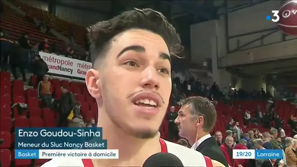 Premier match de championnat à domicile pour le Sluc Nancy Basket