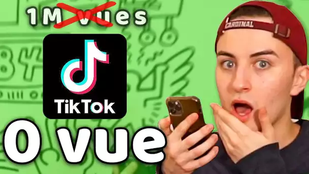 CES VIDÉOS TIKTOK ONT 0 VUE (c’est parti trop loin) #2