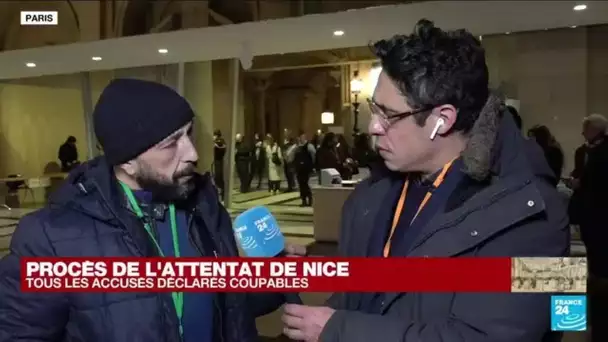Attentat de Nice : un proche d'une victime "satisfait" du verdict • FRANCE 24