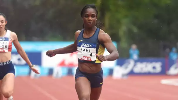 Saint-Etienne 2019 : Finale 100 m F (Carolle Zahi en 11&#039;&#039;29)