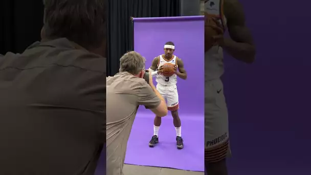 Bradley Beal In The New Suns Threads! #NBAMediaDay 👀🔥| #Shorts