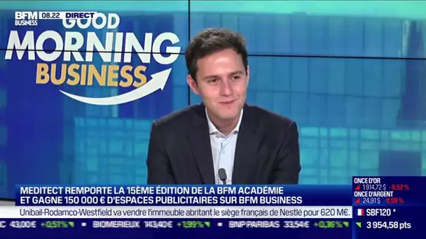 Romain Renard (Meditect) : Meditect remporte la 15e édition de la BFM Académie