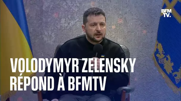 Volodymyr Zelensky répond à BFMTV, un an après le début de la guerre