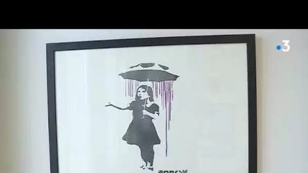 A Sète, une collection autour de Banksy s'invite au Seamen's Club au profit de SOS Méditerranée.