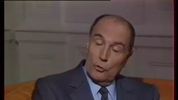 Mitterrand à "Questions à domicile"