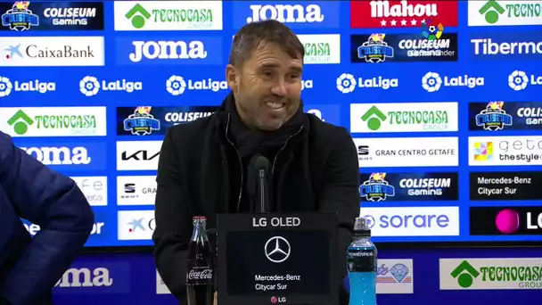 Rueda de prensa Getafe CF vs RC Celta