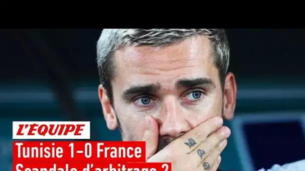 But refusé à Griezmann et réclamation des Bleus : France-Tunisie, un scandale d'arbitrage ?