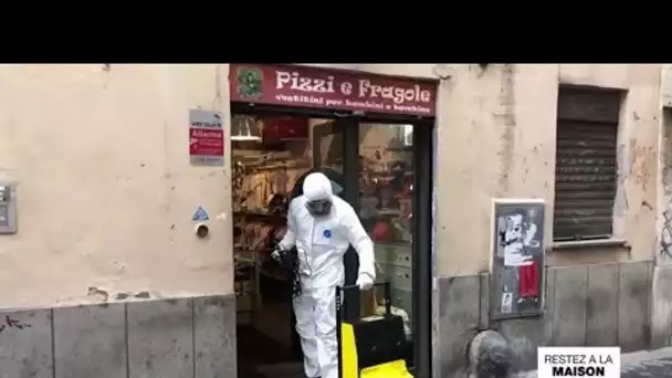Pandémie de Covid-19 : en Italie, certains commerces ont rouvert